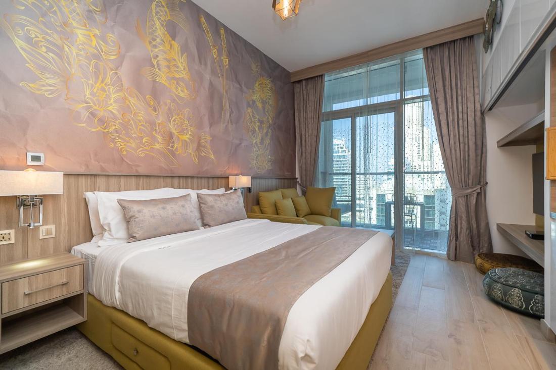 Higuests - Designer Studio In Dubai Marina With Amazing Views Exteriör bild