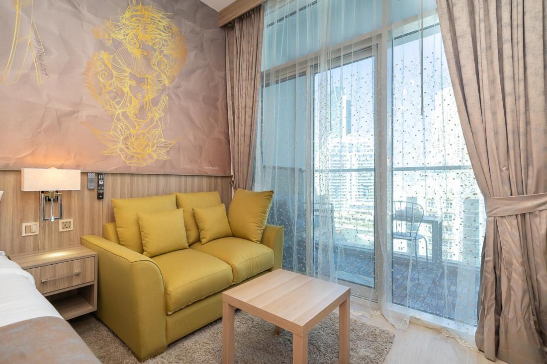 Higuests - Designer Studio In Dubai Marina With Amazing Views Exteriör bild