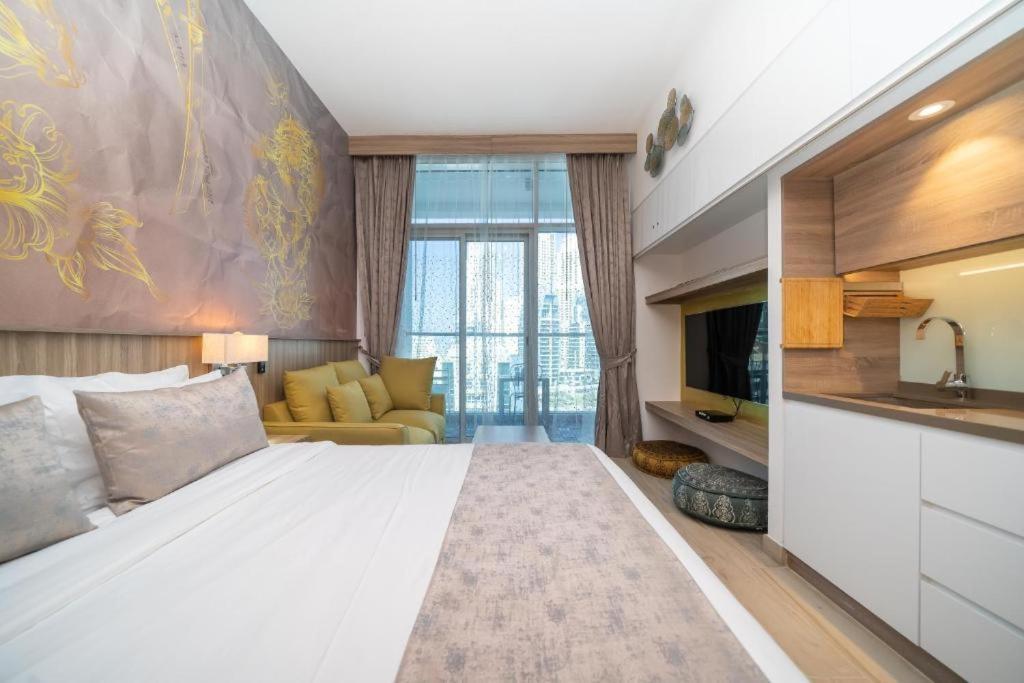 Higuests - Designer Studio In Dubai Marina With Amazing Views Exteriör bild